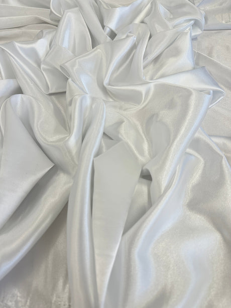 Off White Luxury Silky Stretch Satin