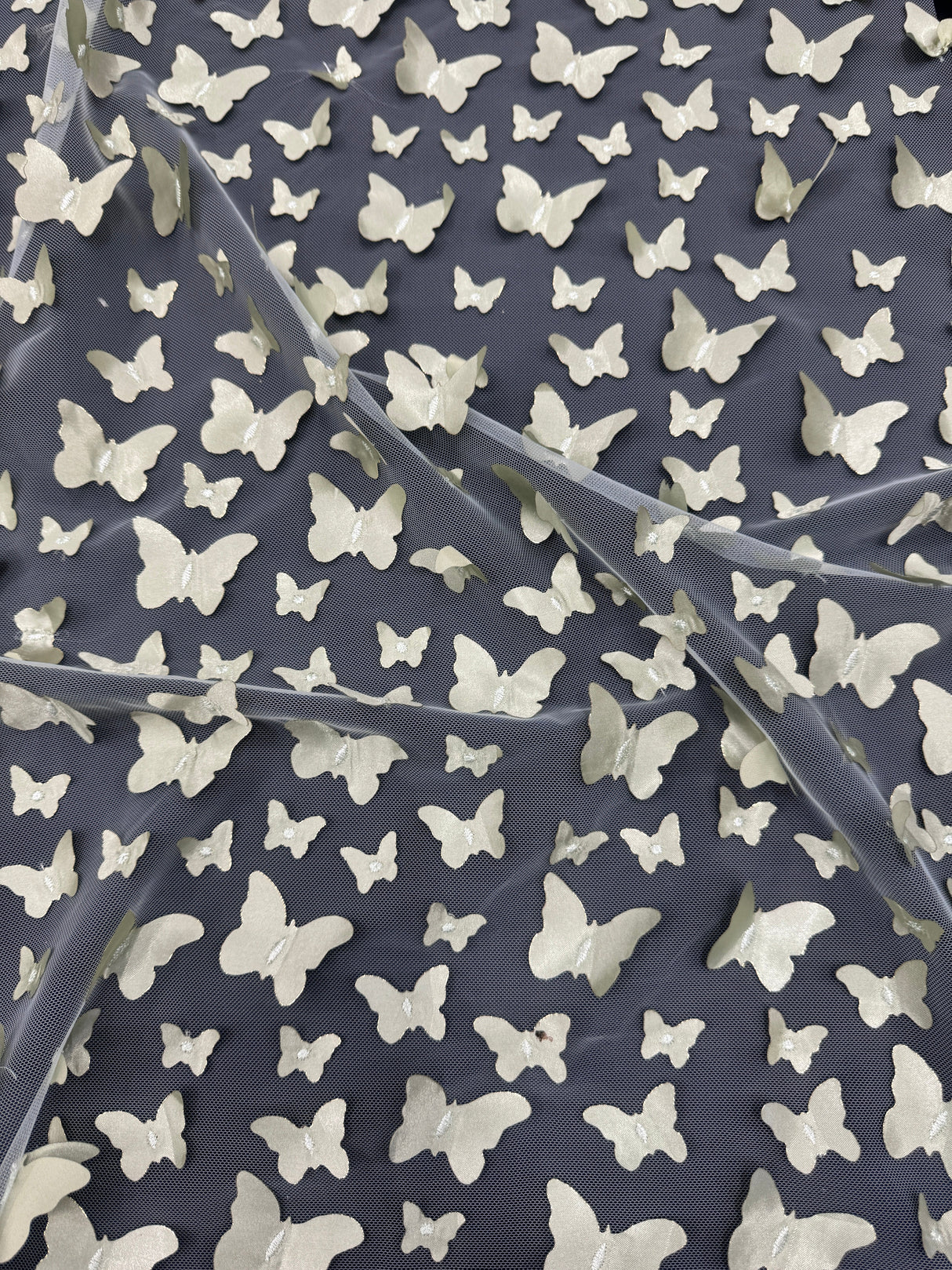 3D Butterfly Lace Pistachio