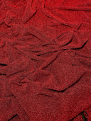 Red Glitter Lurex Jersey