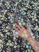 3D Floral Embroidered Tulle