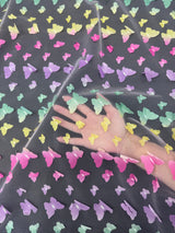 3D Butterfly Lace Rainbow Multicolor