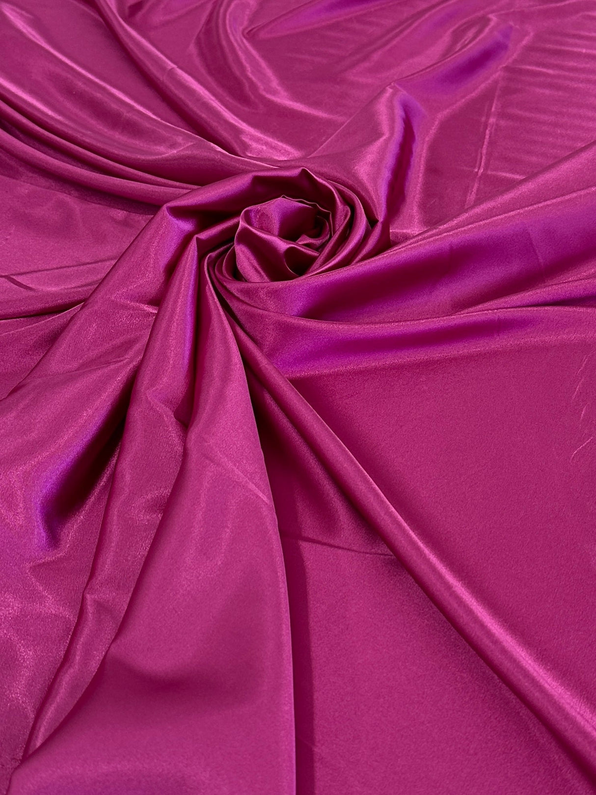 Stretch Satin Fuchsia
