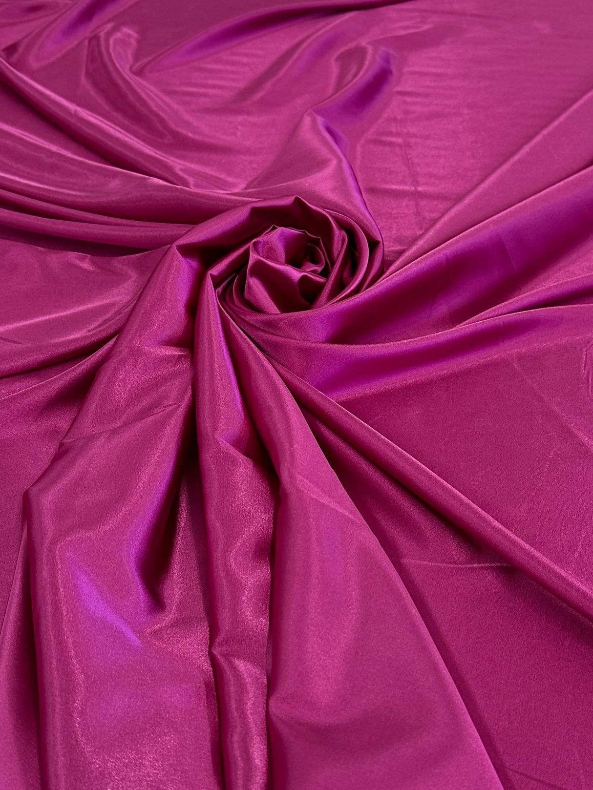 Stretch Satin Fuchsia