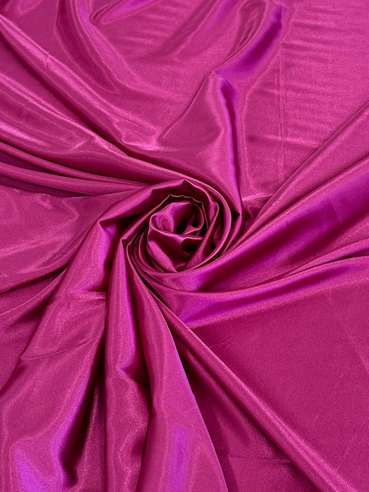 Stretch Satin Fuchsia