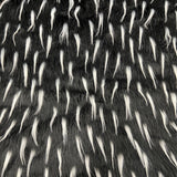 Two Tone Spike Shaggy Faux Fur Fabric - 100 Percent Polyester Fabric, Two-Tone Shaggy Texture, 60" Width, 1.5" Pile Length (1 Yard)