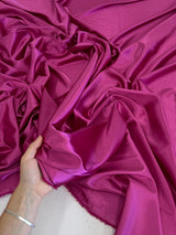 Stretch Satin Fuchsia