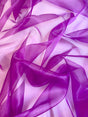 Magenta Crystal Organza