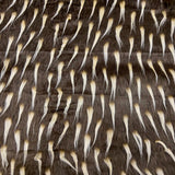 Two Tone Spike Shaggy Faux Fur Fabric - 100 Percent Polyester Fabric, Two-Tone Shaggy Texture, 60" Width, 1.5" Pile Length (1 Yard)