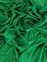 Luxury Silky Stretch Satin Kelly Green