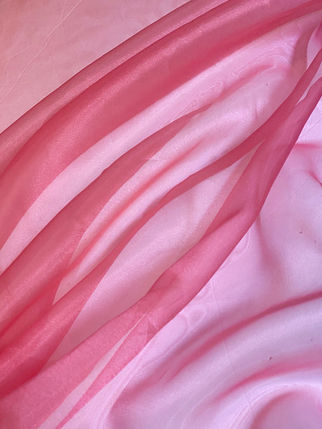 Crystal Organza Coral