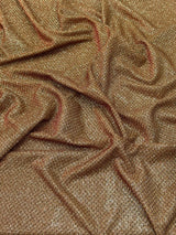 Shimmery Lurex Brocade Antique Gold