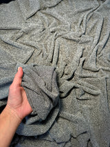 Silver Glitter Lurex Jersey