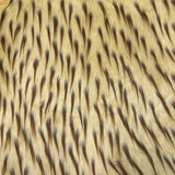 Two Tone Spike Shaggy Faux Fur Fabric - 100 Percent Polyester Fabric, Two-Tone Shaggy Texture, 60" Width, 1.5" Pile Length (1 Yard)