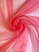 Crystal Organza Coral