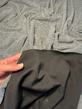 Silver Glitter Lurex Jersey