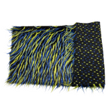 Faux Fur Fabric Three Spike Shaggy Colorful