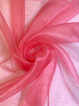 Crystal Organza Coral