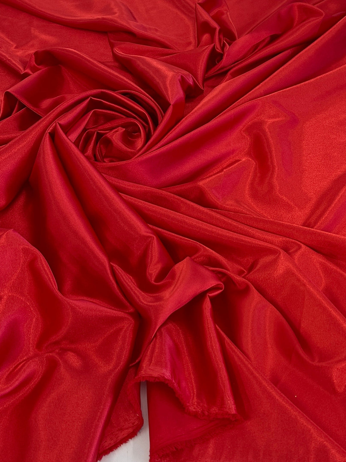 Red Luxury Silky Stretch Satin