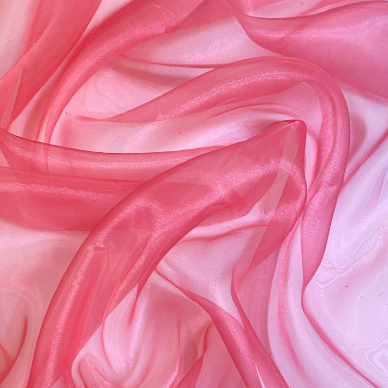 Crystal Organza Coral