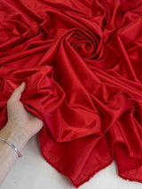 Red Luxury Silky Stretch Satin