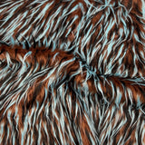 Faux Fur Fabric Three Spike Shaggy Colorful