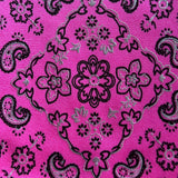 Nylon Spandex Fabric Bandana Foil 60"