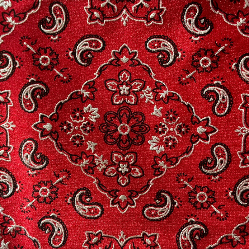 Nylon Spandex Fabric Bandana Foil 60"