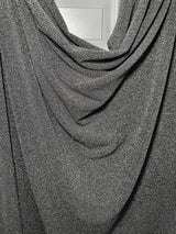 Silver Glitter Lurex Jersey