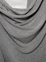 Silver Glitter Lurex Jersey