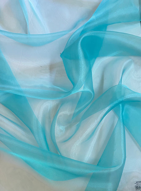 Shimmering Crystal Organza