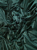 Shimmer Stretch Velvet Hunter Green