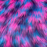 Three Tone Shaggy Faux Fur Fabric - Three Tone Faux Fur Fabric, 60" Width, 4" Pile Length (1 Yard)