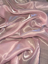 Liquid Shimmery Organza Baby Pink