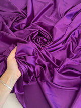 Stretch Satin Magenta