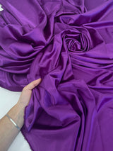 Stretch Satin Magenta