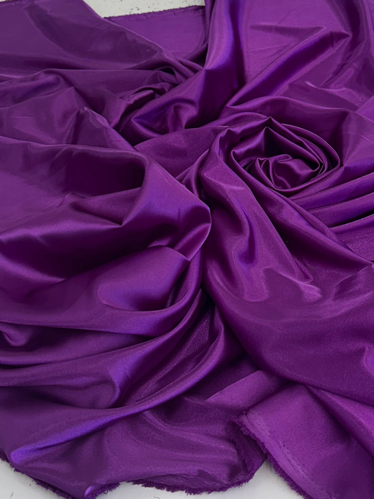 Stretch Satin Magenta