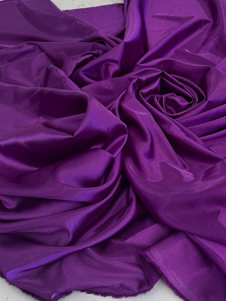 Stretch Satin Magenta