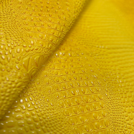 3D Embossed Gator Vinyl Fabric