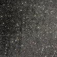 Glitter Velvet Fabric Black Silver 60"