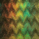 Nylon Spandex Hologram Fabric 4-Way Stretch