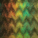 Nylon Spandex Hologram Fabric 4-Way Stretch