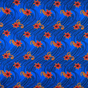 Polyester Fabric Tiare Waves Traditional Tattoo Print