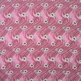 Polyester Fabric Tiare Waves Traditional Tattoo Print