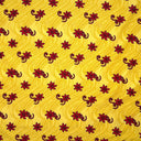 Polyester Fabric Tiare Waves Traditional Tattoo Print
