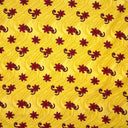 Tiare Waves Polyester Fabric - Traditional Tattoo Wave Print, 60" Width (1 Yard)