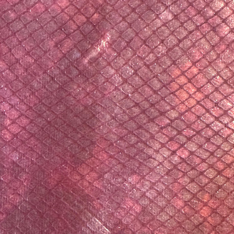 Stretch Velvet Fabric Foiled Diamond Snake 60" Width
