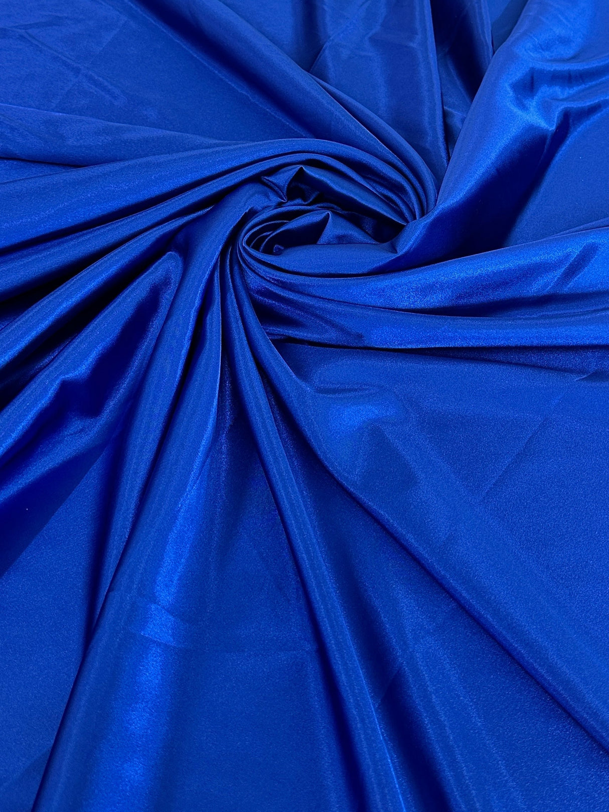 Luxury Silky Stretch Satin Royal Blue