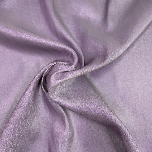 Iridescent Glitter Lurex Faux Satin Polyester Fabric - Lavender, Pink, Gold, Rose Gold, Silver Accent, 58" Width (1 Yard)