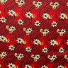 Tiare Waves Polyester Fabric - Traditional Tattoo Wave Print, 60" Width (1 Yard)