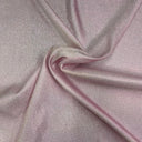 1 Yard Iridescent Glitter Lurex Faux Satin Fabric 58" Wide Shiny Polyester for Apparel & Decor